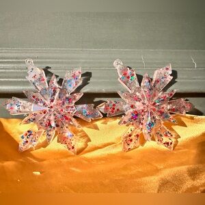 Personalized handmade Christmas ornaments set 2